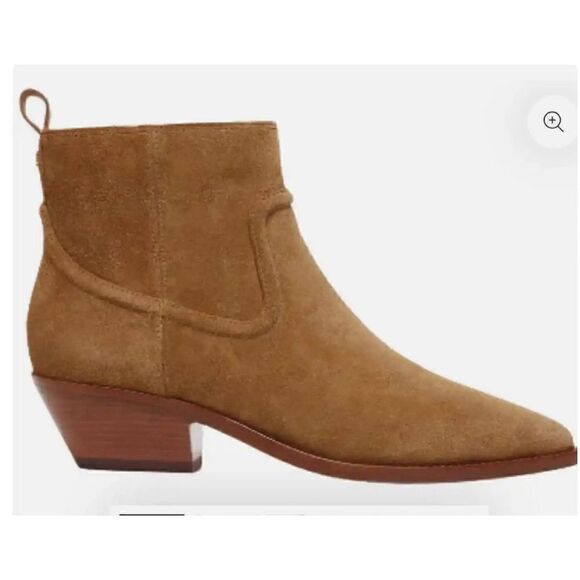 Veronica Beard Kinsley Leather Boot in Hazelwood NWOB Size 7 1/3 - Picture 2 of 9